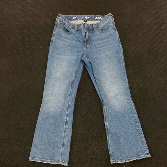 J. Crew Denim - J Crew 9” Demi Boot Crop size 29 Jeans